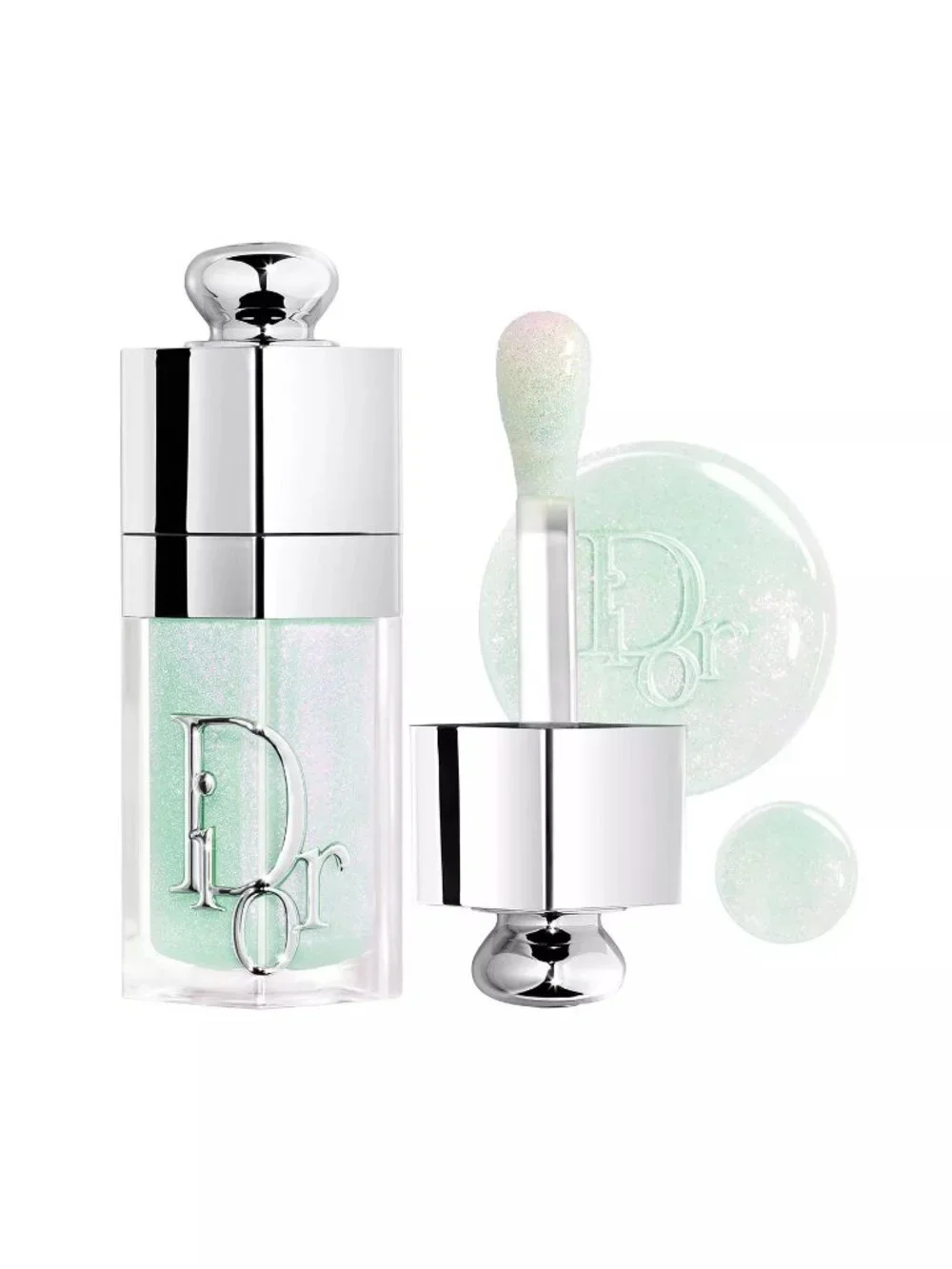 DIOR Addict Lip Glow Oil | shade 086 Minty - Sparkly Finish